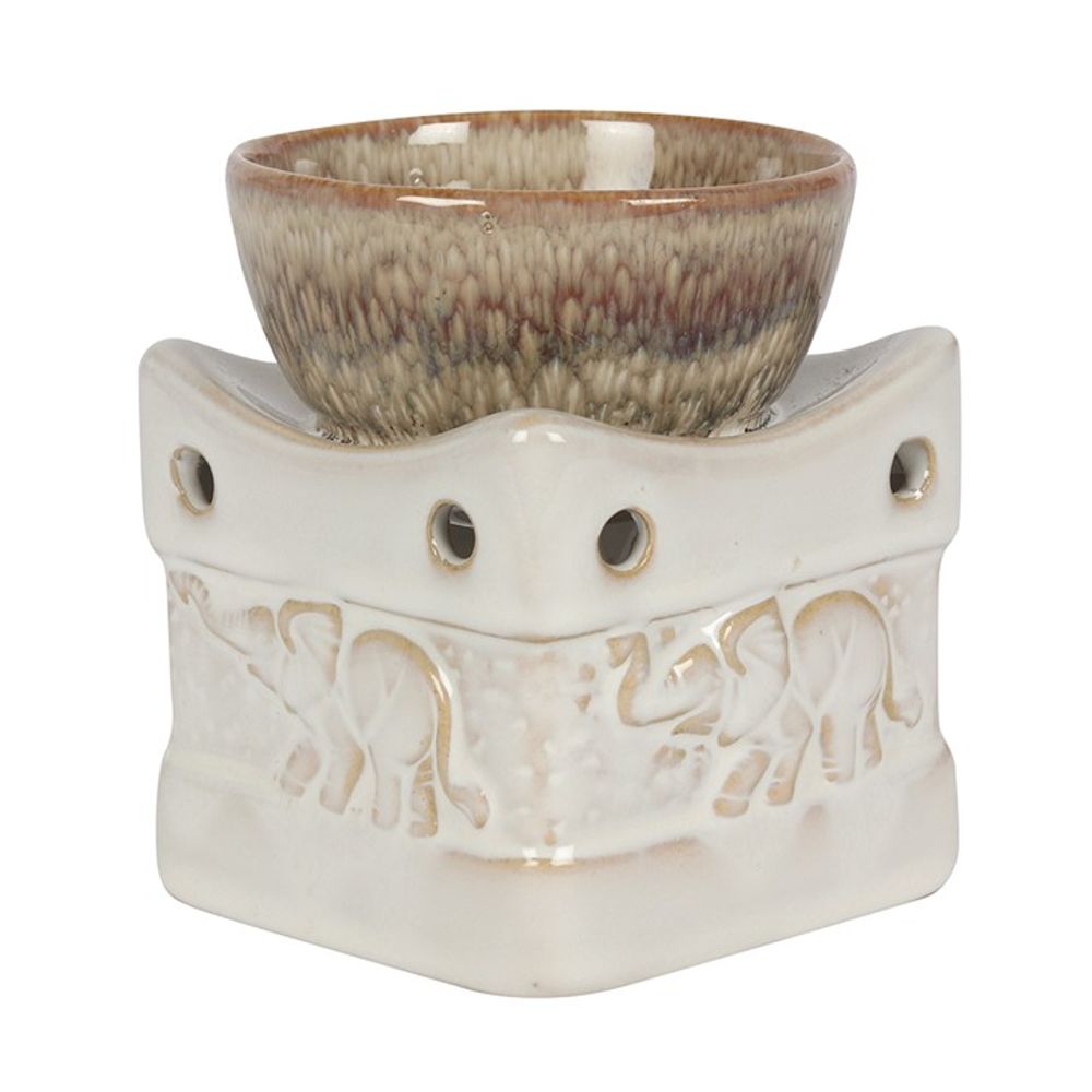 Two Tone Elephant Oil Burner