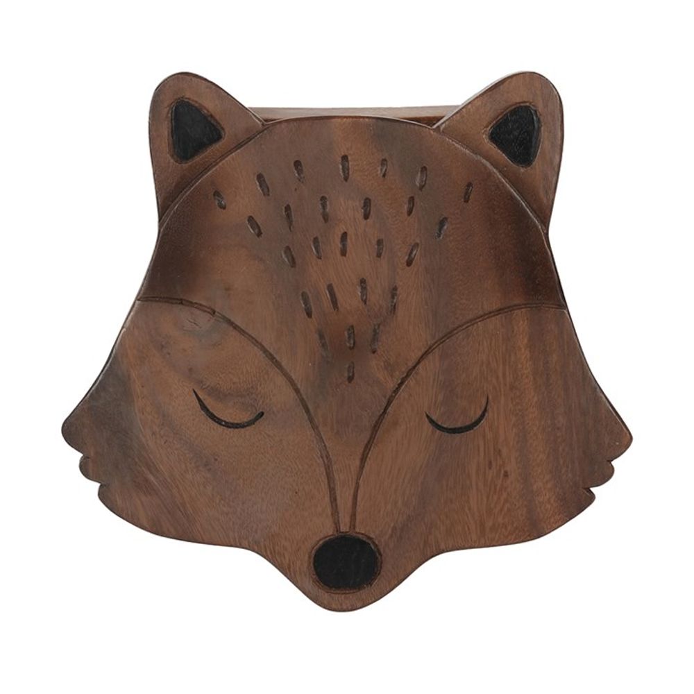 26cm Children's Wooden Fox Stool