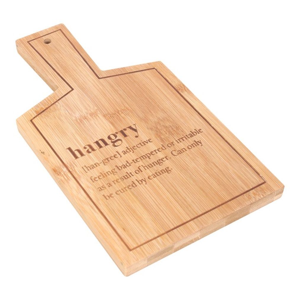 Hangry Bamboo Serving Board